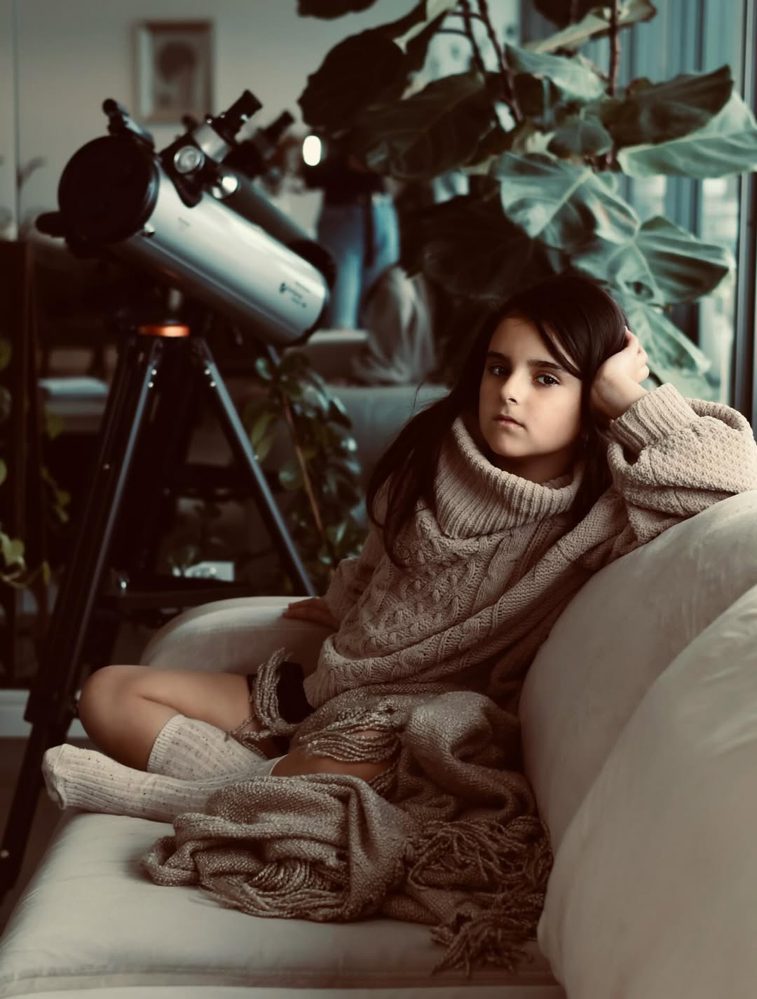 cozy girl